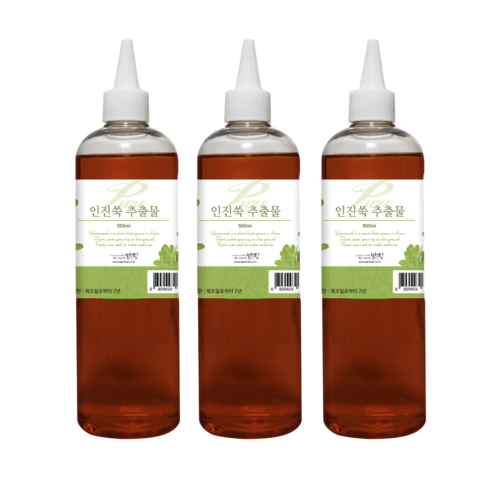 1+1+1 맑을담 인진쑥 추출물 퓨어 500ml - 상품 이미지