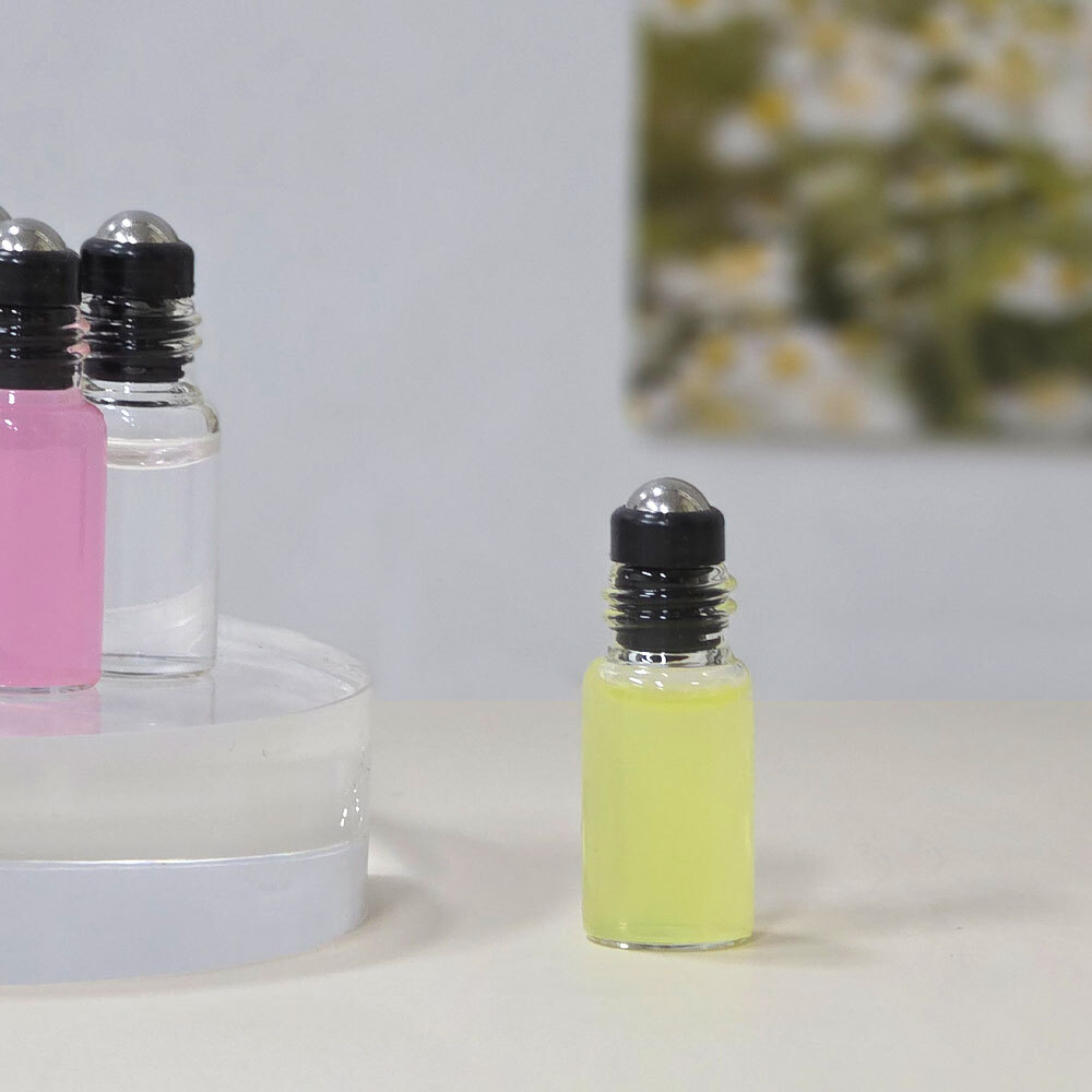 화장품케이스 투명 롤온공병 소형 3ml - 상품 이미지