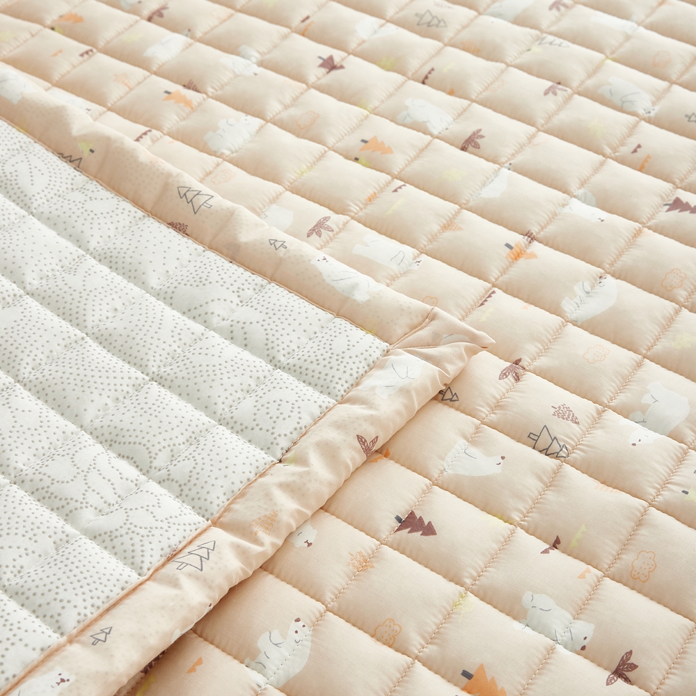 나라데코 부드러운 어린이 모달100 키즈 사계절 침대패드 SS