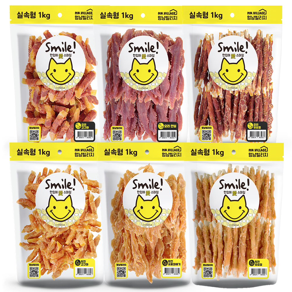 스마일 사사미 강아지 고구마 간식 말랭이 치킨 고구마 1kg - 상세 이미지 2