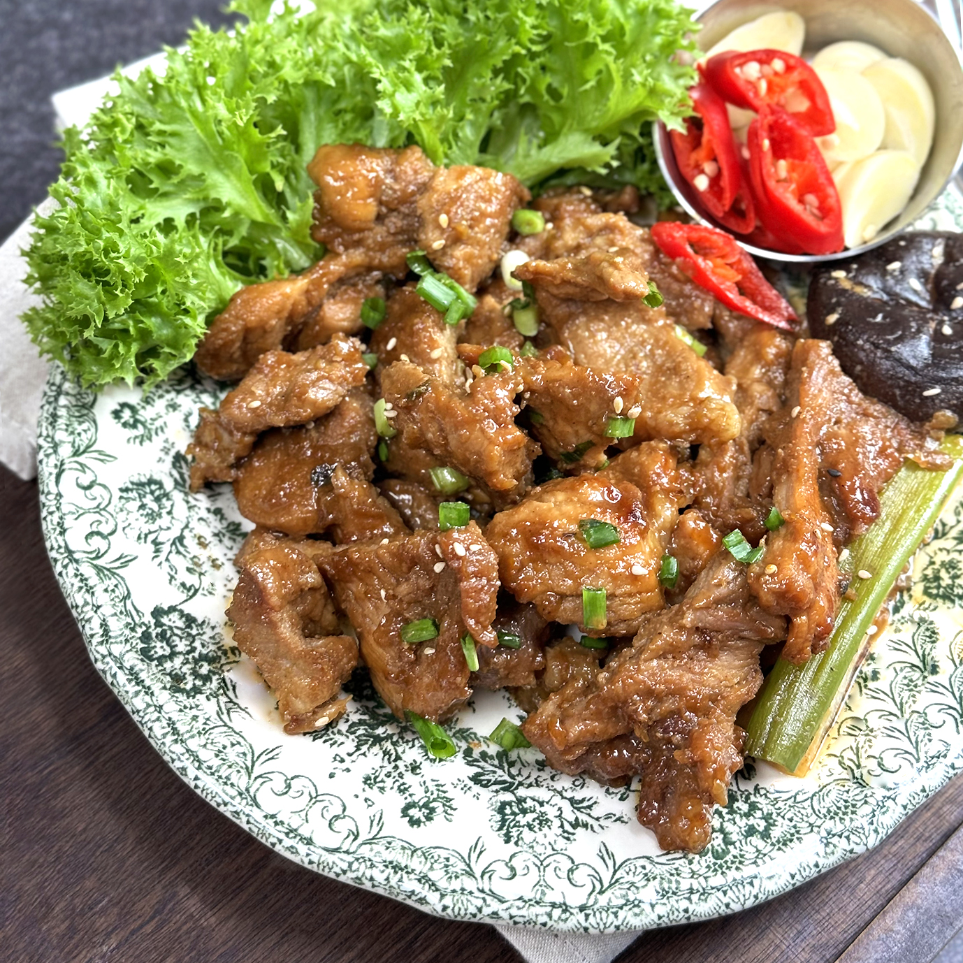 육식대첩 양념갈비 한돈 양념 왕구이 1kg - 상세 이미지 2