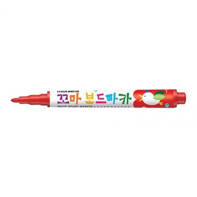 꼬마 모나미 캐주얼 보드마카 (빨강) 필수템 유성매직 - 상품 이미지