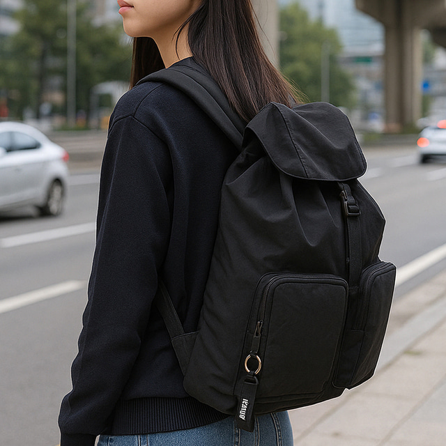 백팩 학생 가방 가벼운 남자 여성 - 상세 이미지 5