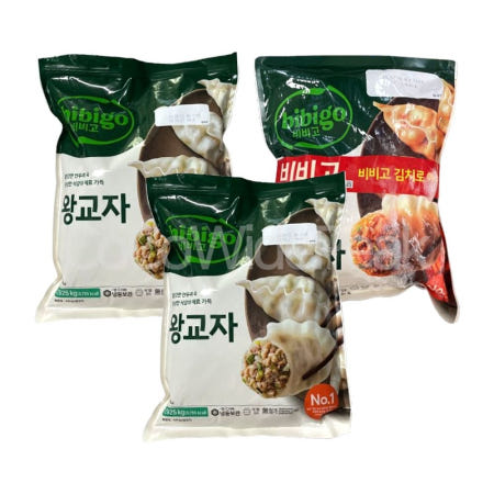 비비고 왕교자 골라담기 3종 고기 김치 매운
