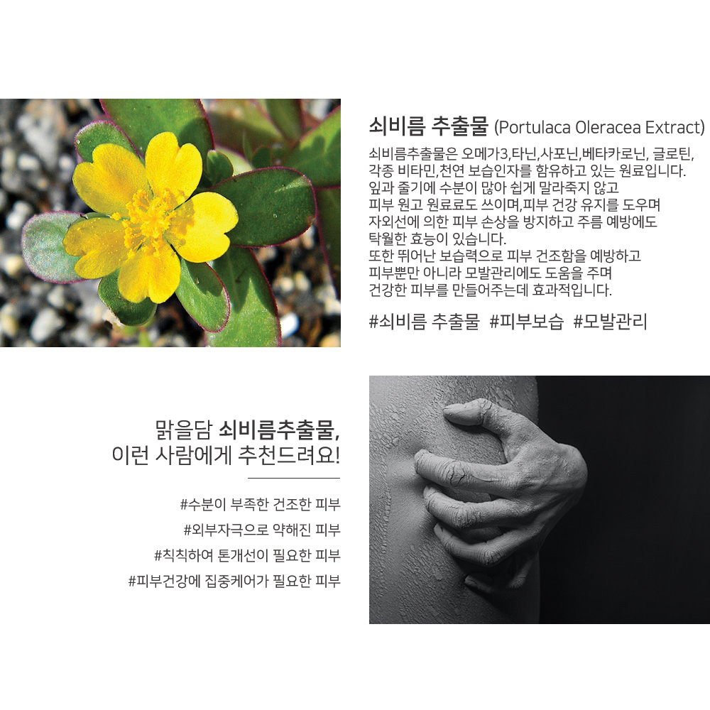 맑을담 쇠비름 추출물 원액 500ml 이미지 2