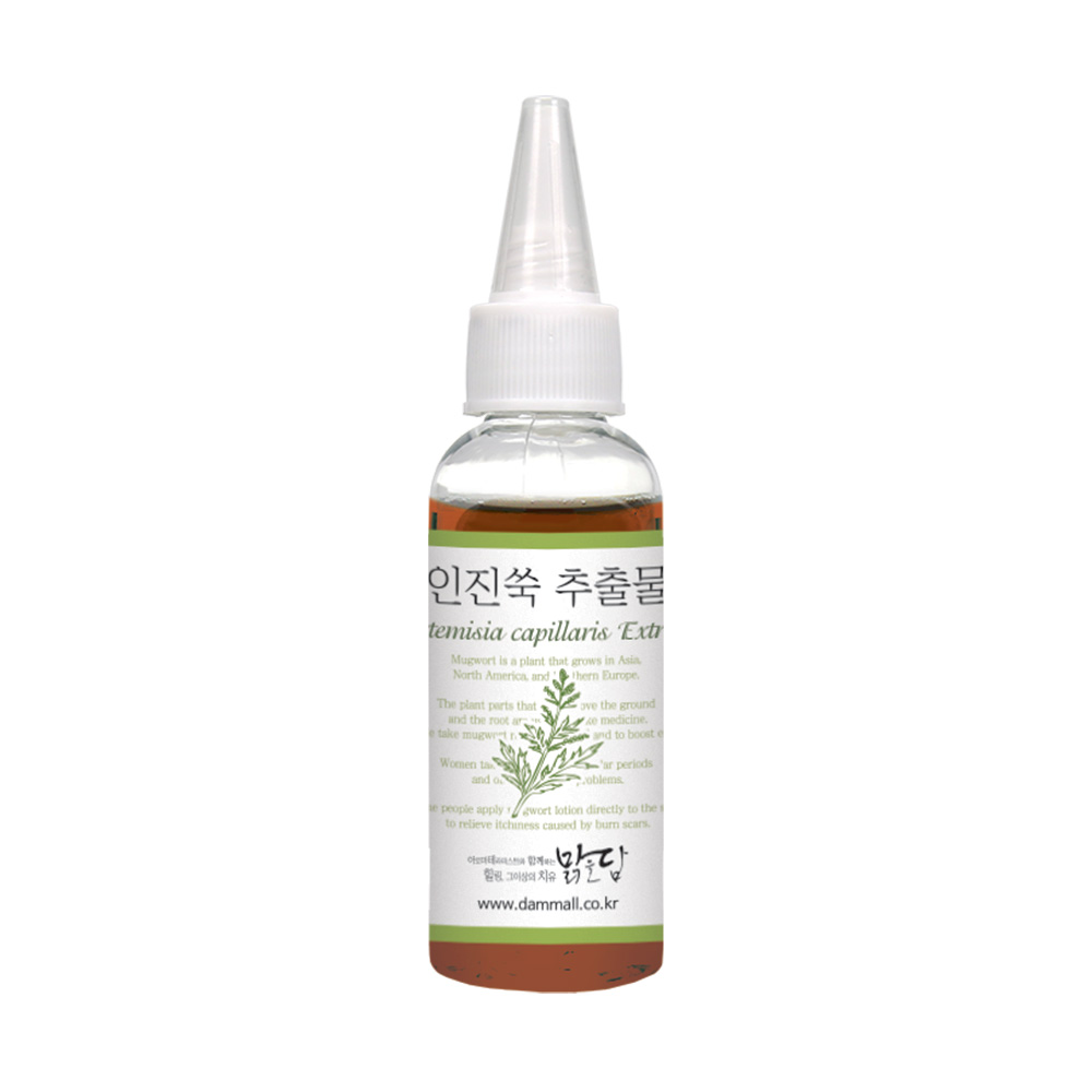 맑을담 인진쑥 추출물 원액 100ml - 상품 이미지