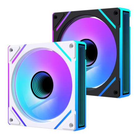 AONE STORM INFINITY PRO-120 ARGB PWM REVERSE (화이트) / M