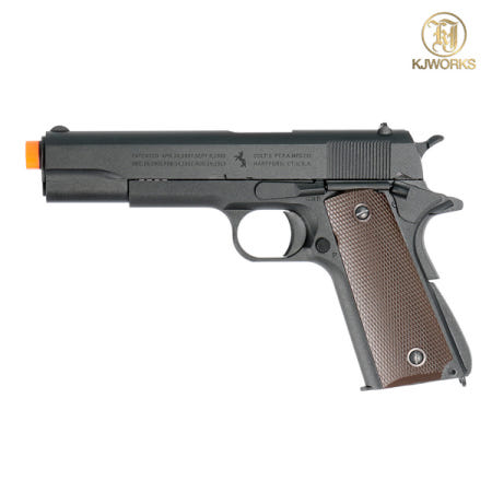 KJWORKS KJW 풀음각 콜트 풀메탈 가스권총