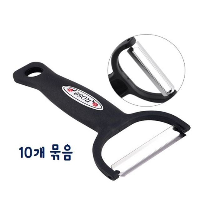 톱니 감자칼(10개 묶음) 껍질 제거 - 메인 이미지