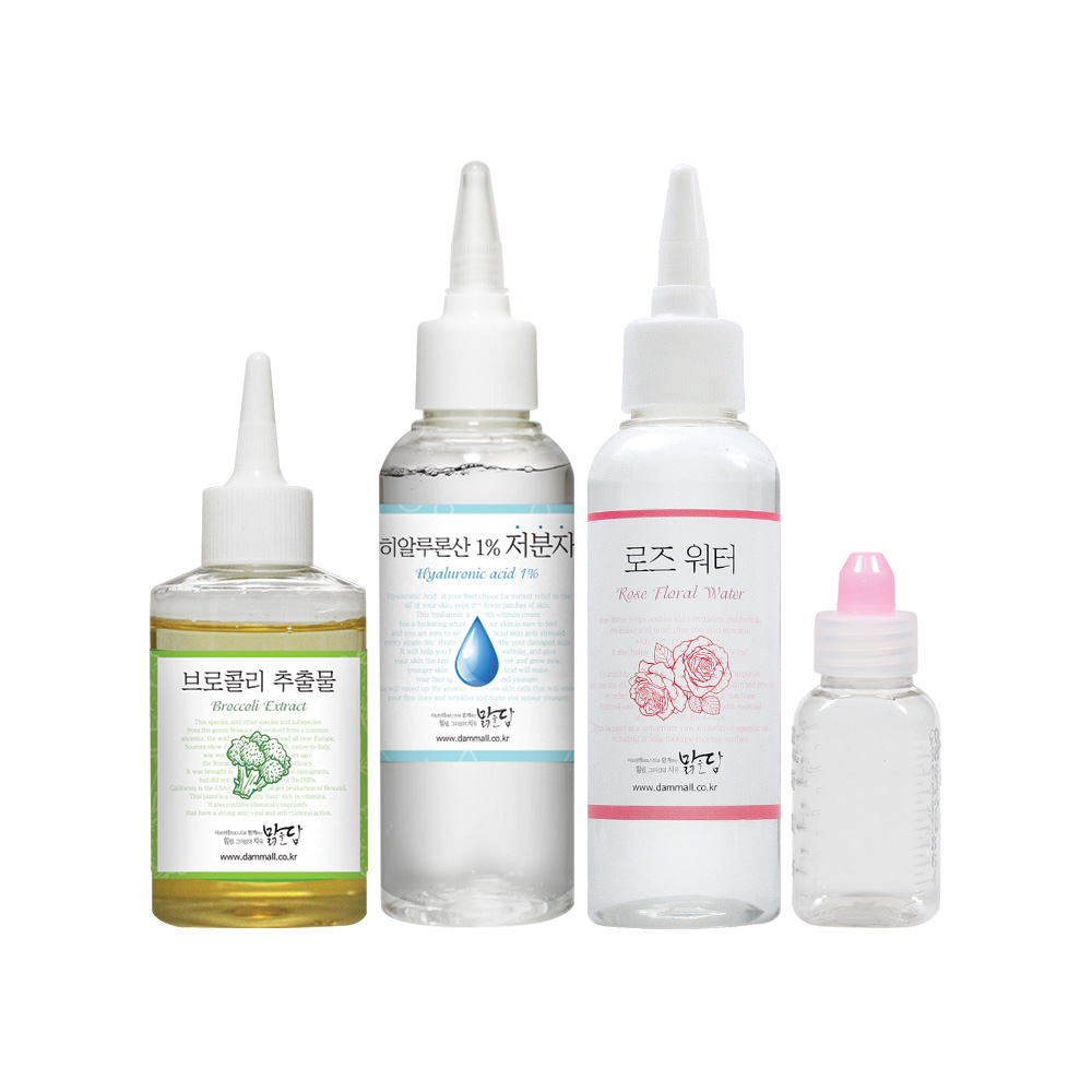 맑을담 찐 물광 수분 크림 만들기 4종 키트 - 상품 이미지
