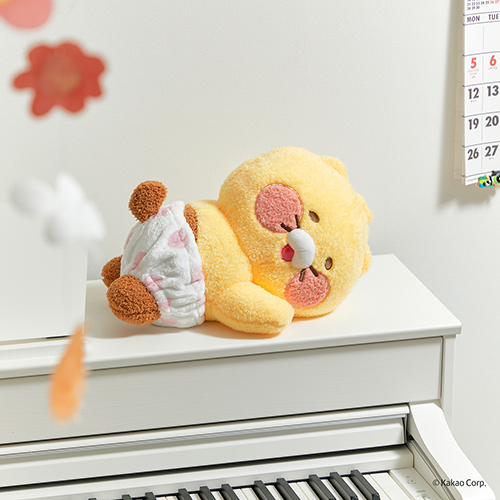 베이비 헬로 리틀 춘식이 라잉 미니 필로우 봉제 인형 카카오 프렌즈 굿즈 - 상세 이미지 4