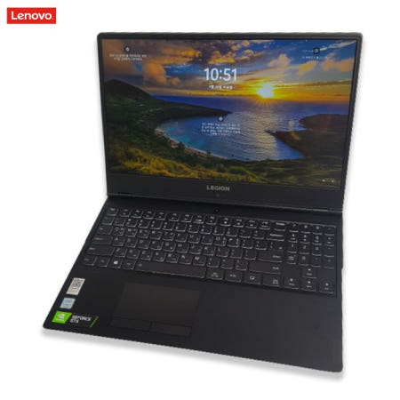 [중고]레노버 리전 i7 8TH RAM 16GB GTX 1050Ti 15.6인치 노트북