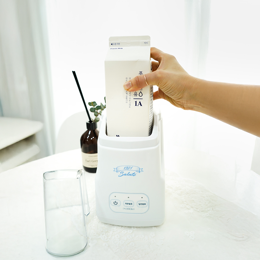 바이퀸 요거트 메이커 1L 그릭요거트만들기 기계 요구르트제조기