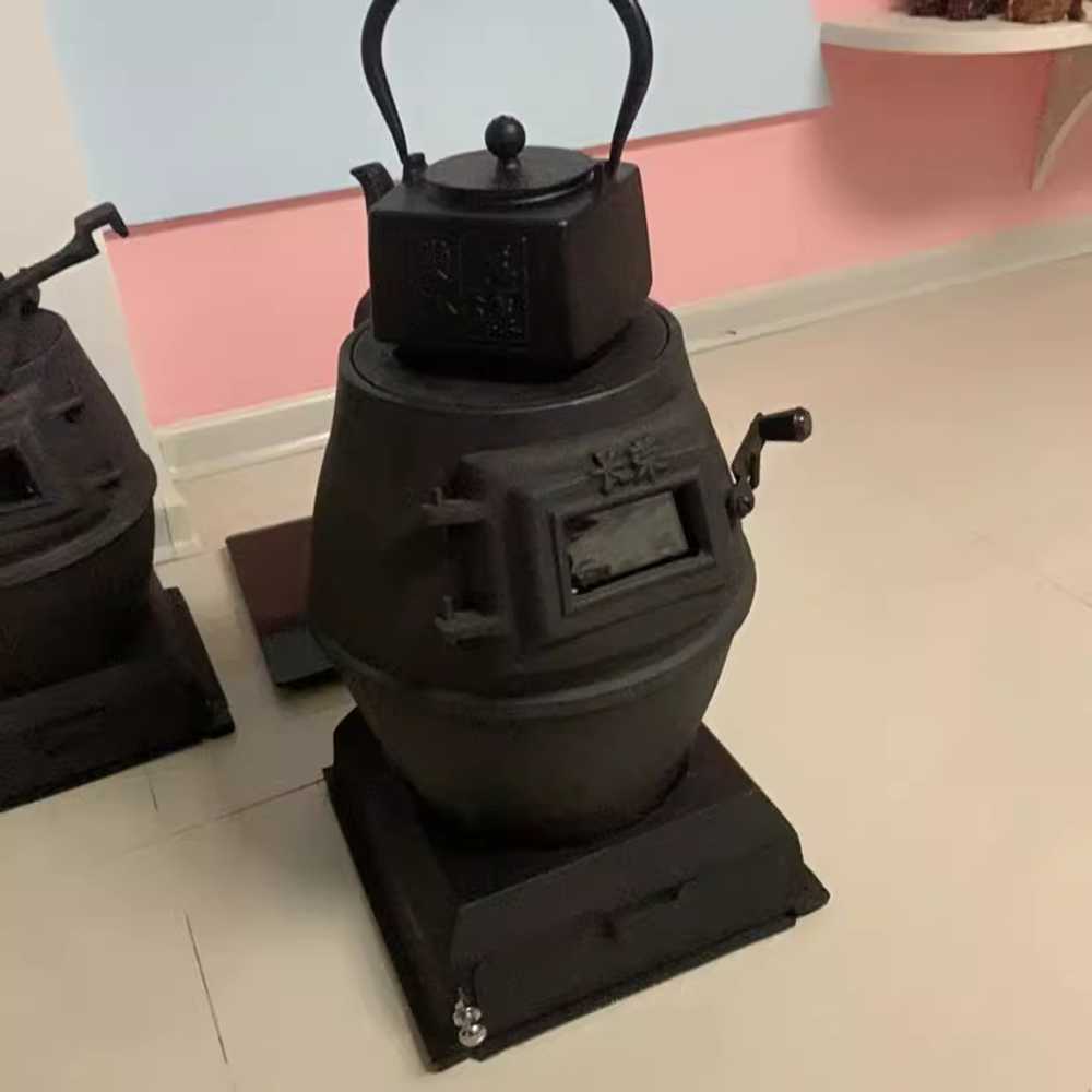 주물난로 미니 스토브 소각로 펠릿 별장 난방 불멍 소형 - 상품 이미지