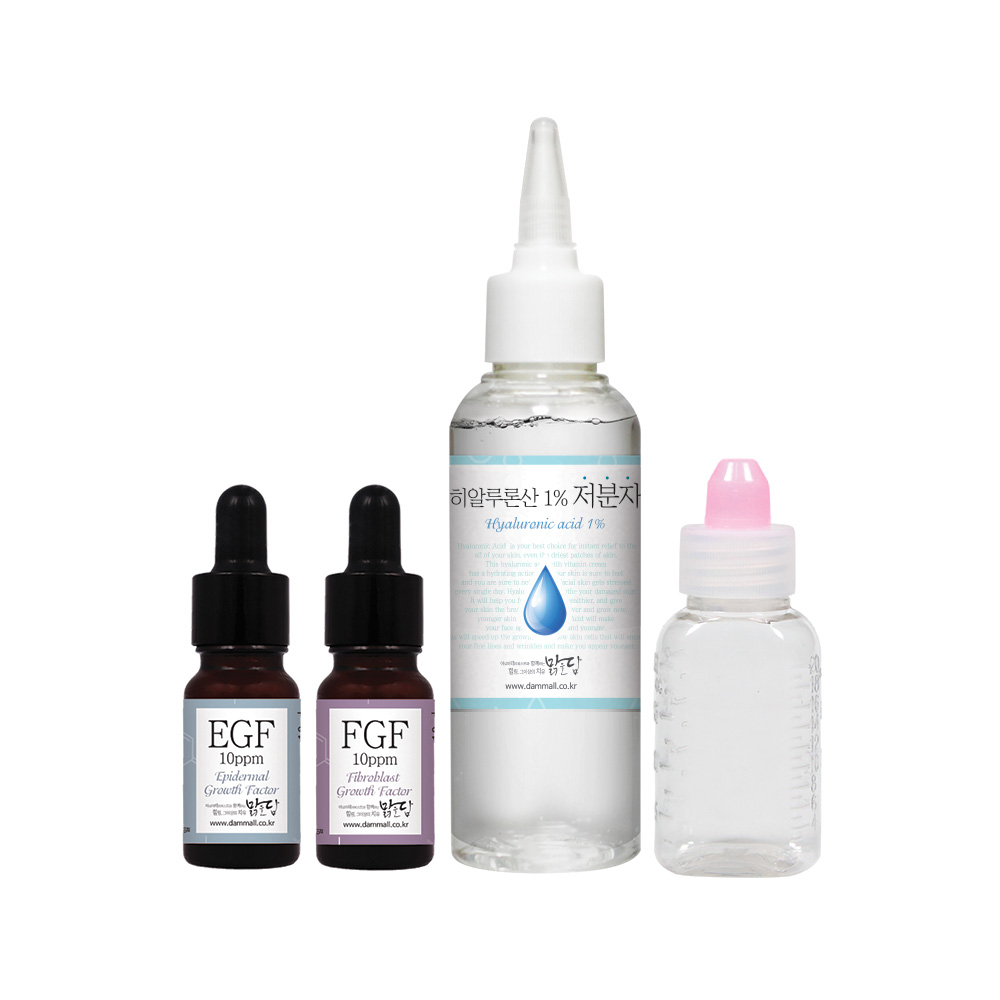 맑을담 찐 EGF 10ppm 이지에프 리페어 앰플 만들기 키트 4종 - 상세 이미지 2