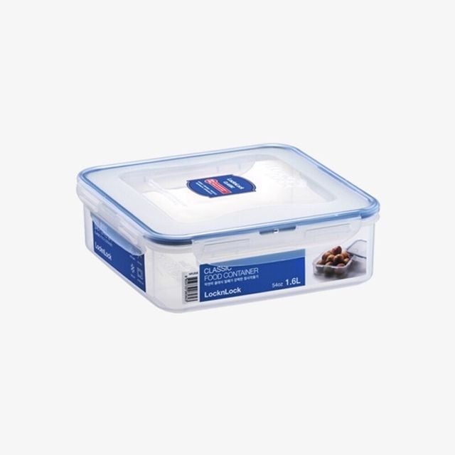 락앤락 클래식 밀폐용기 반찬통 정사각-1.6L HPL858 - 상품 이미지