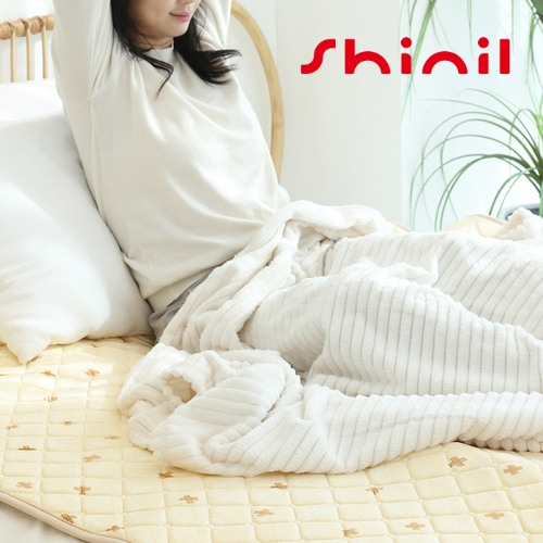 신일 전기매트 전자파없는 극세사 침대 거실 더블 전기요
