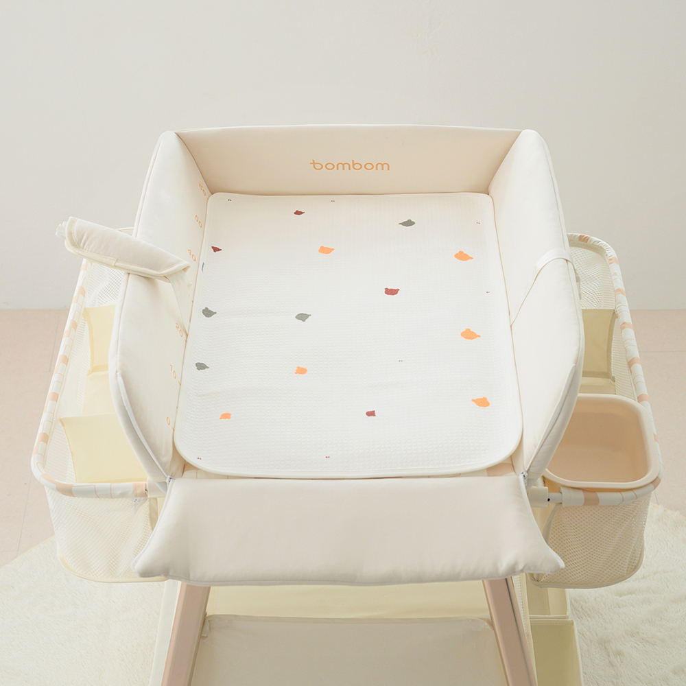 봄봄 아기 기저귀갈이대 순면 방수패드 신생아 방수요 매트