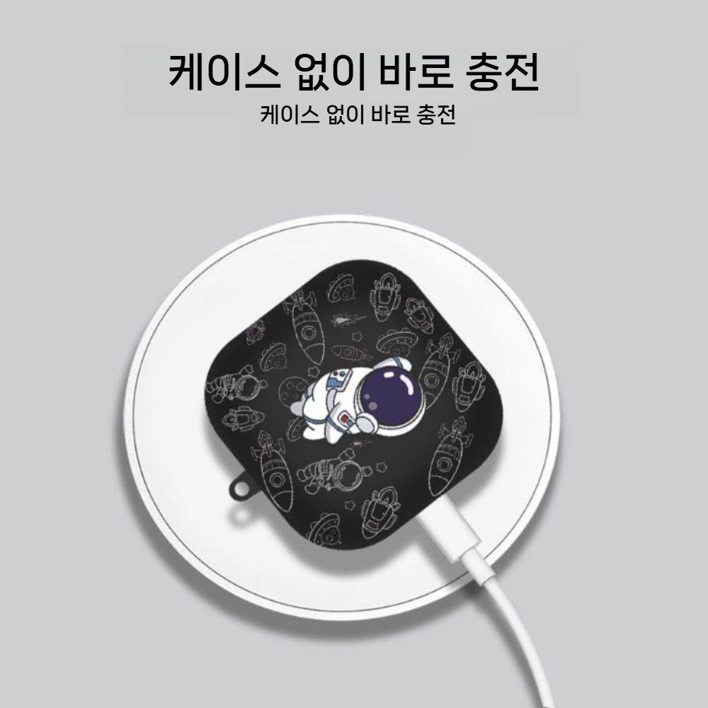 샥즈 오픈핏2 플러스 보호 케이스 투명 T921 피규어 키링 실리콘 커버 - 상세 이미지 5
