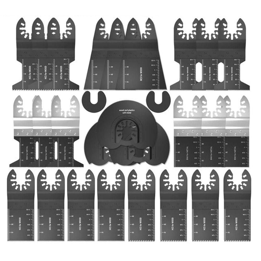 고탄소강 멀티 다용도 커터날 28p세트 커터칼날 - 메인 이미지