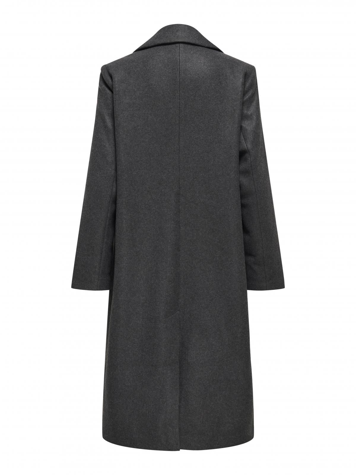 온리 클래식 롱 테크니컬 싱글 코트 15367129_2383 GREY / DARK GREY MELANGE - 상세 이미지 4