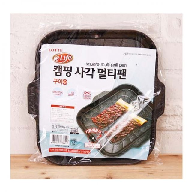 고기불판 사각팬 멀티팬 캠핑용 구이팬 - 메인 이미지