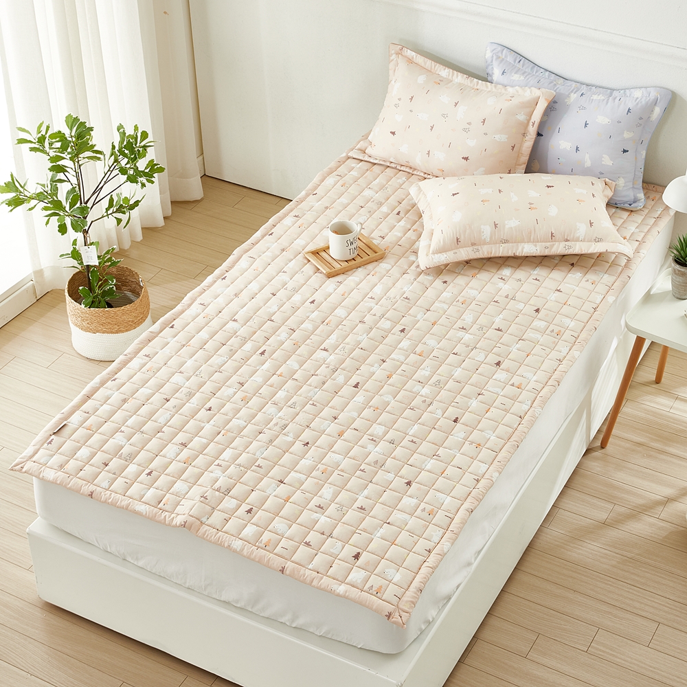 나라데코 부드러운 어린이 모달100 키즈 사계절 침대패드 SS