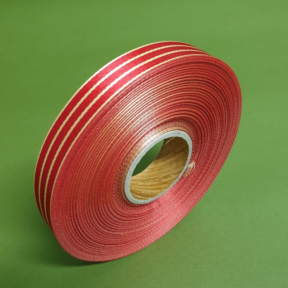리보너 투톤리본 15mm 1롤 45m 대용량 선물상자 포장 - 상품 이미지