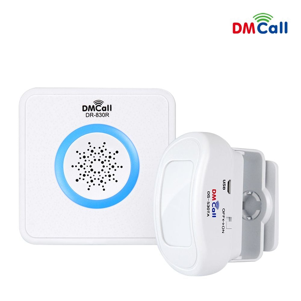 m대명 콘센트형 무선 센서벨(DS-835RT) 디지털 차임벨 - 상품 이미지