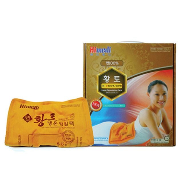 냉.온찜질팩 면 백퍼센트 황토팩 - 상품 이미지