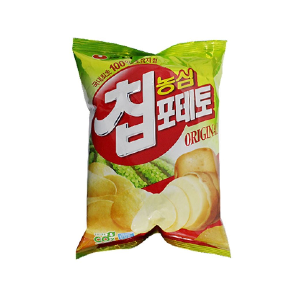 농심 포테토칩 오리지날 60g X 20개 (1박스) - 상품 이미지
