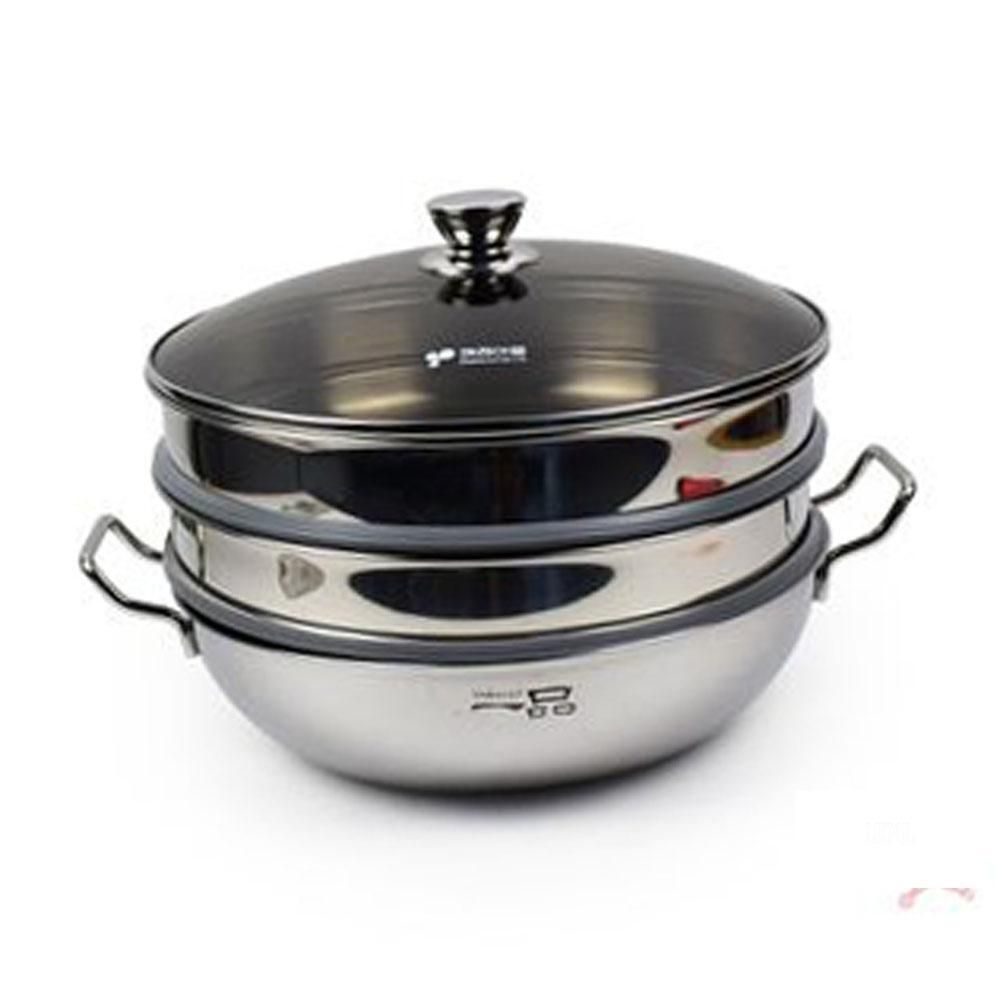 일품 3단 찜냄비 33cm 찜솥 - 상품 이미지