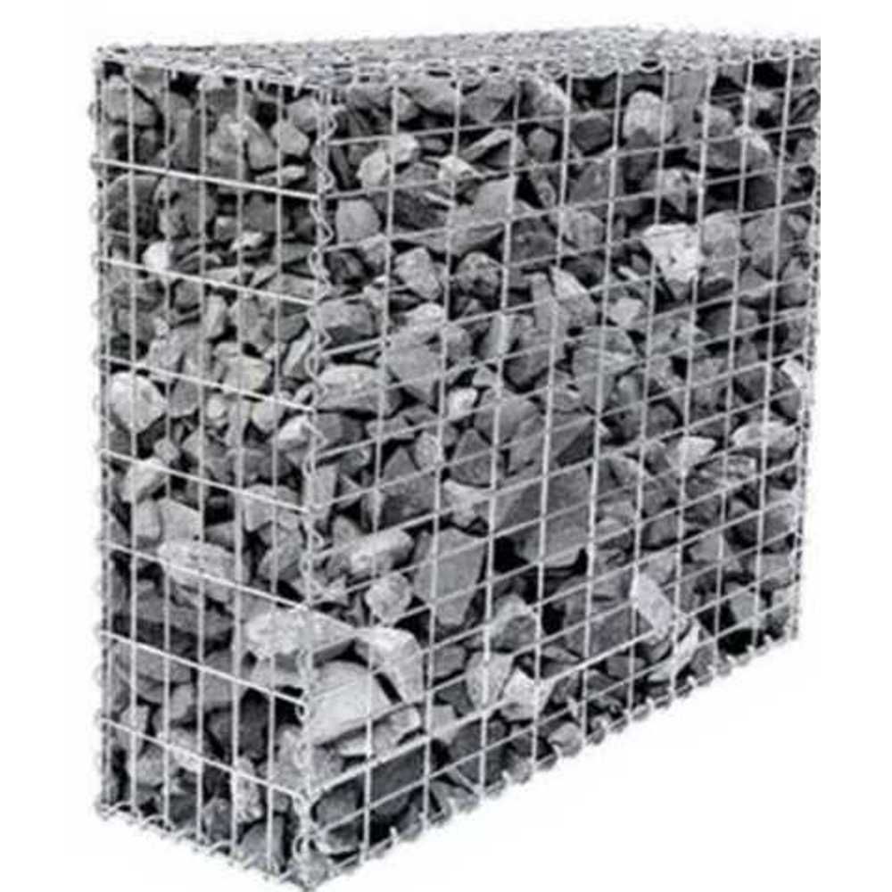 개비온망 테라스 카페 가로세로 경사석 케이지 대형 경계석 - 메인 이미지