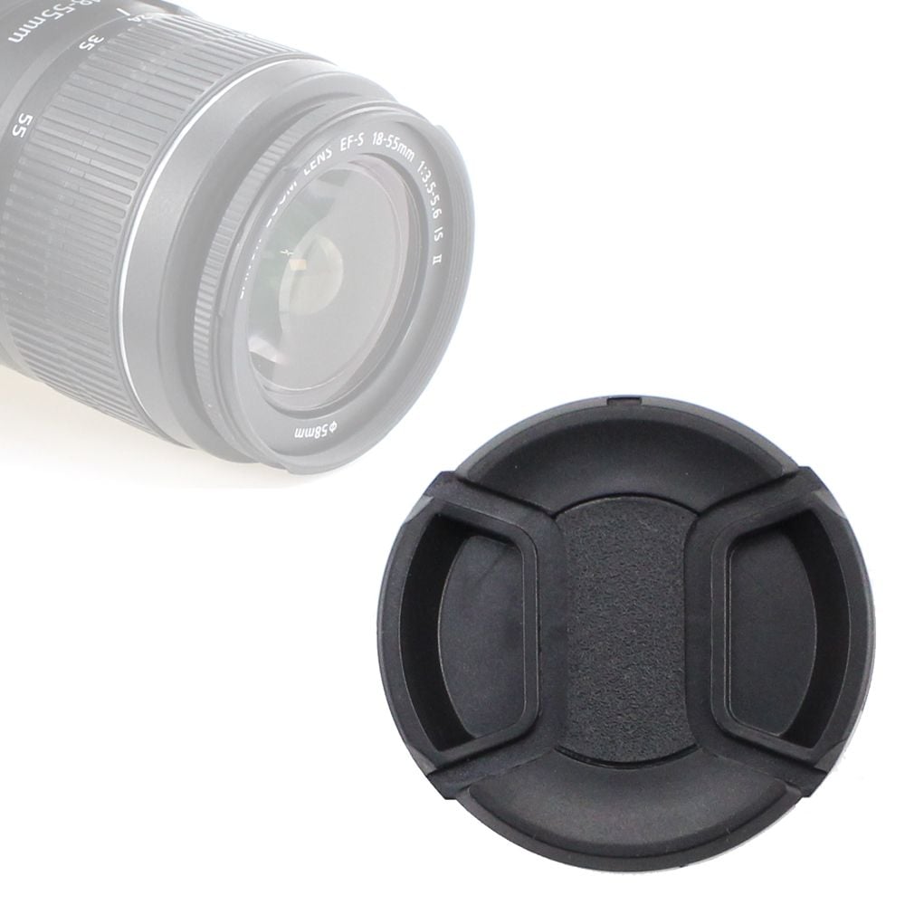 렌즈캡 62mm 펜탁스 후지 탐론 알파 파나소닉 호환 캡 - 상품 이미지