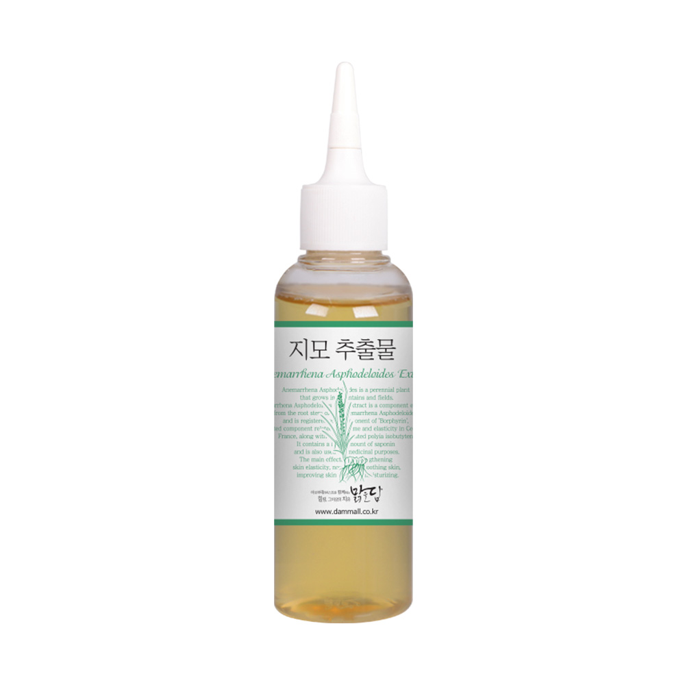 맑을담 지모 추출물 원액 보르피린 성분 100ml - 상품 이미지