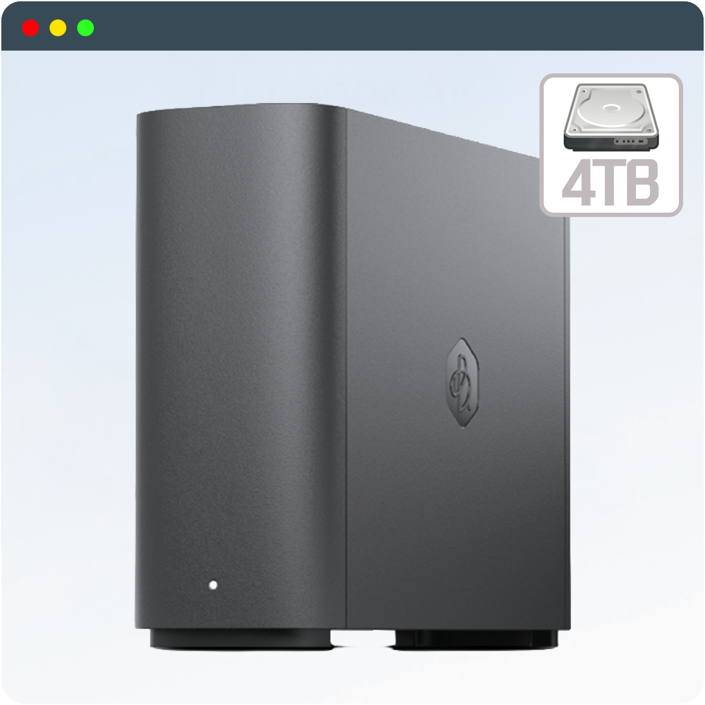 시놀로지 나스 BeeStation BST150-4T 백업 외장장치 클라우드 스토리지 4TB - 상품 이미지