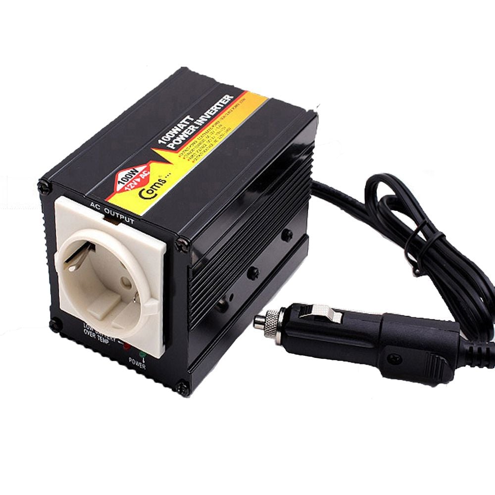차량용인버터 100W 12V 220V 컨버팅 여행 카메라 충전 - 상품 이미지