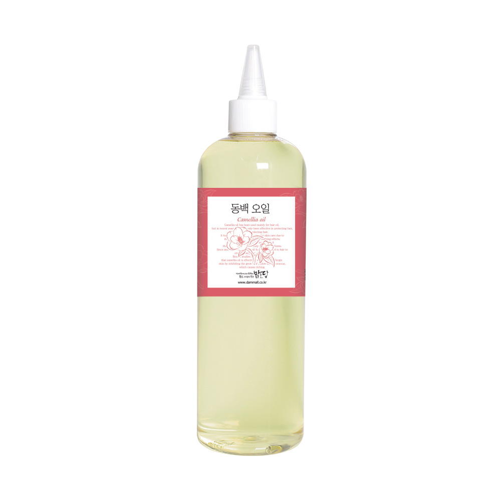 맑을담 아로마 동백유 캐리어 오일 500ml - 상품 이미지