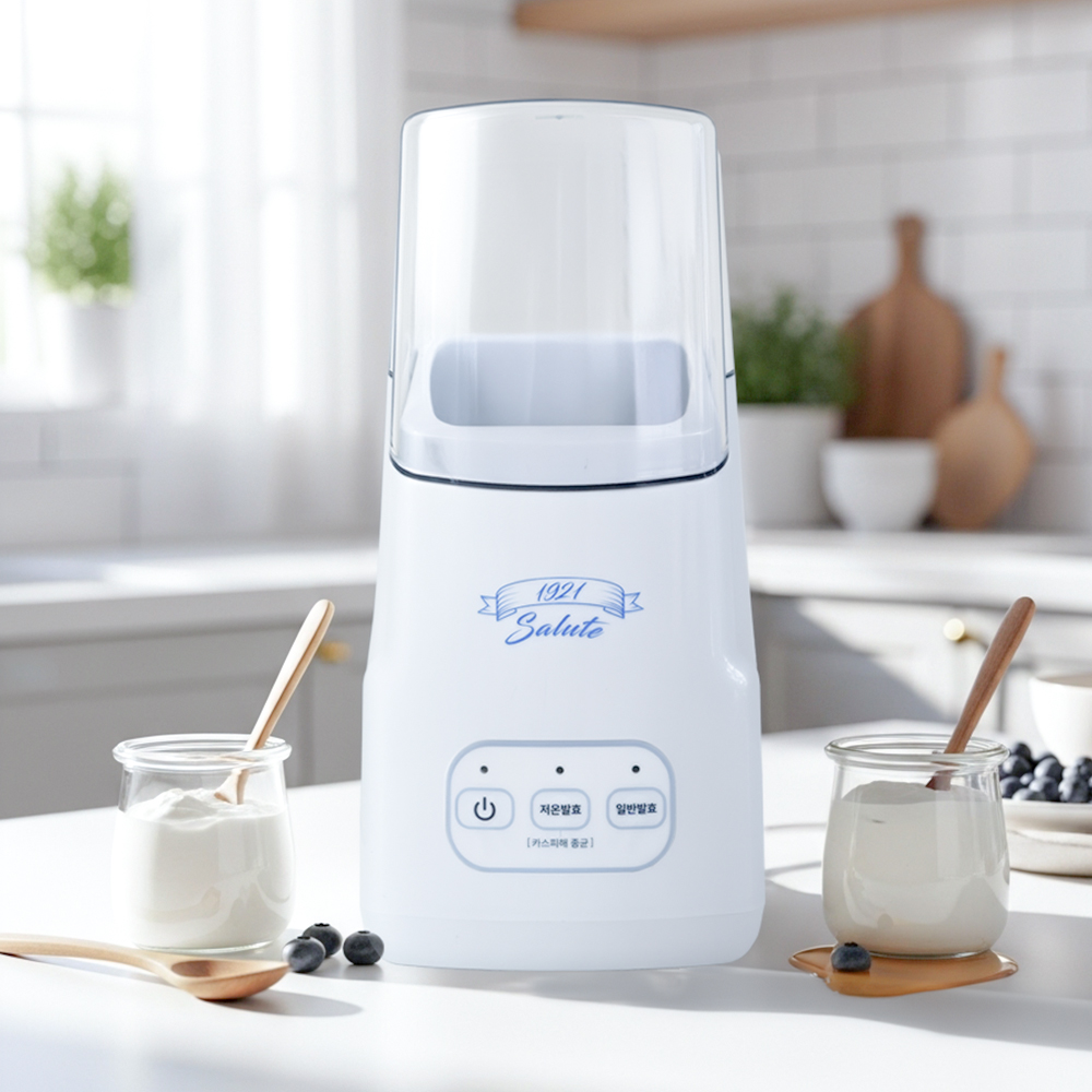 바이퀸 요거트 메이커 1L 그릭요거트만들기 기계 요구르트제조기