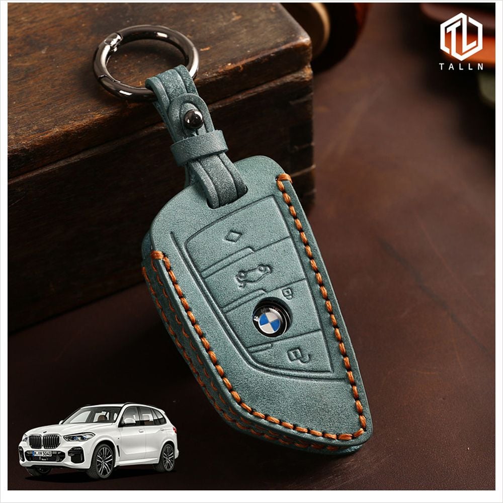 D24 루시 BMW호환 G05 스마트키케이스 가죽 키홀더 - 상품 이미지