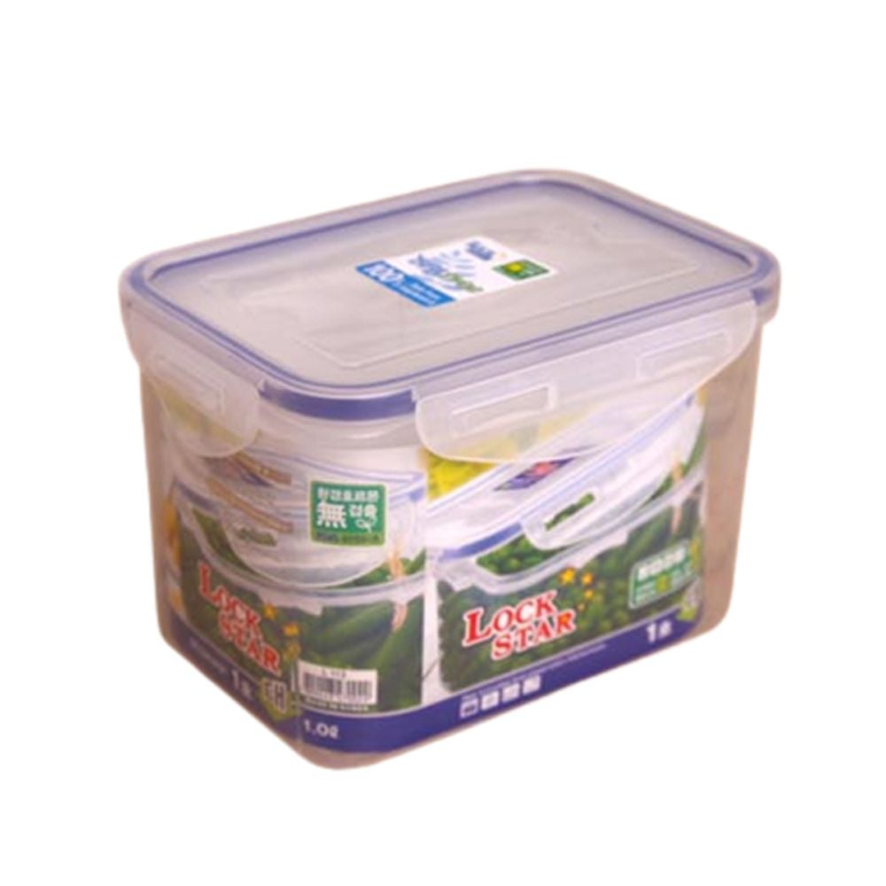 락스타 밀폐 1호 1000ml 밀폐용기 플라스틱용기 진공밀폐용기 다용도밀폐용기 반창통 - 상품 이미지