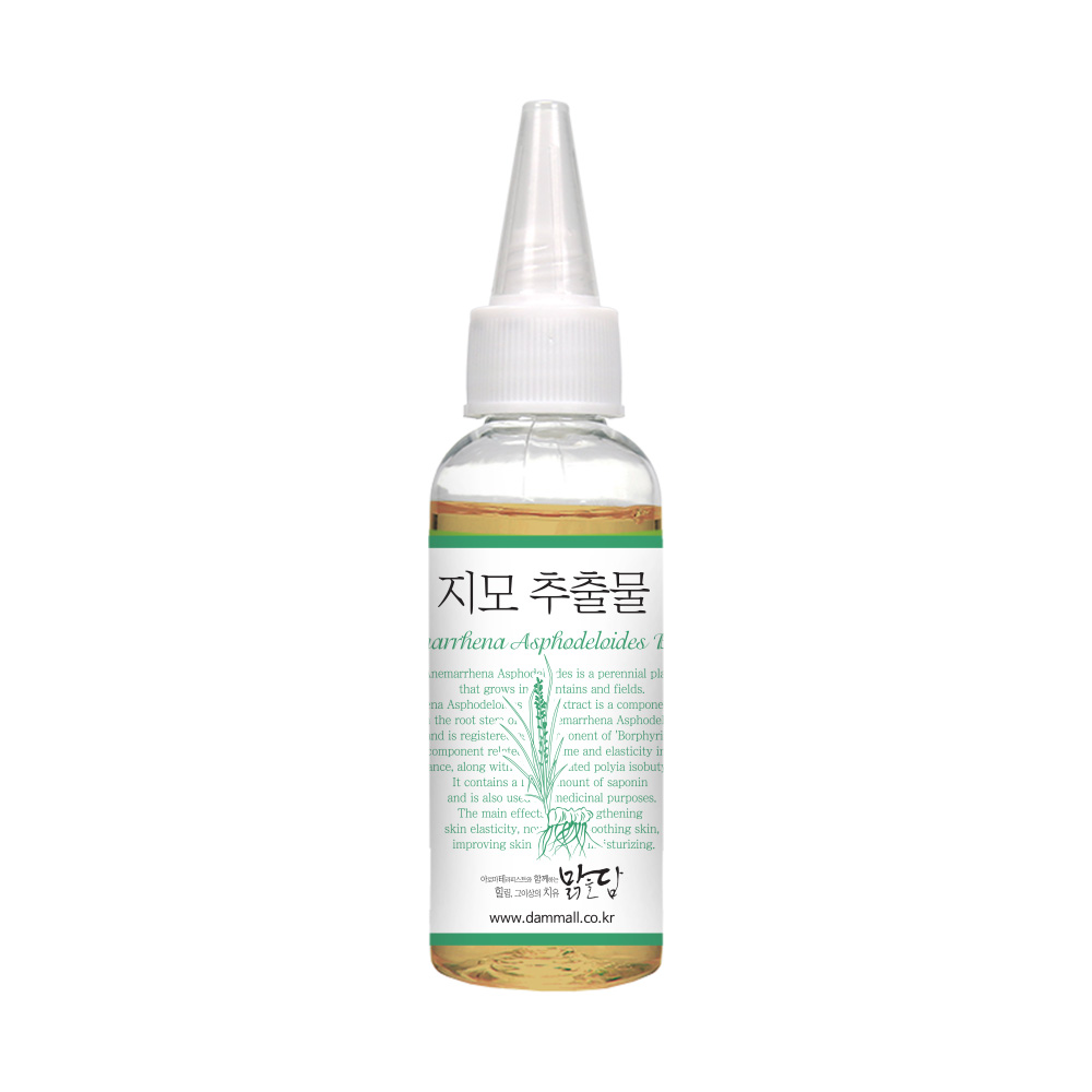 맑을담 지모 추출물 원액 보르피린 성분 50ml - 상품 이미지