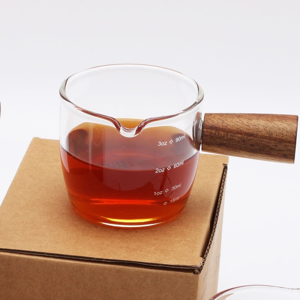 시타 우드핸들 계량샷잔 100ml WHC-100 - 상품 이미지