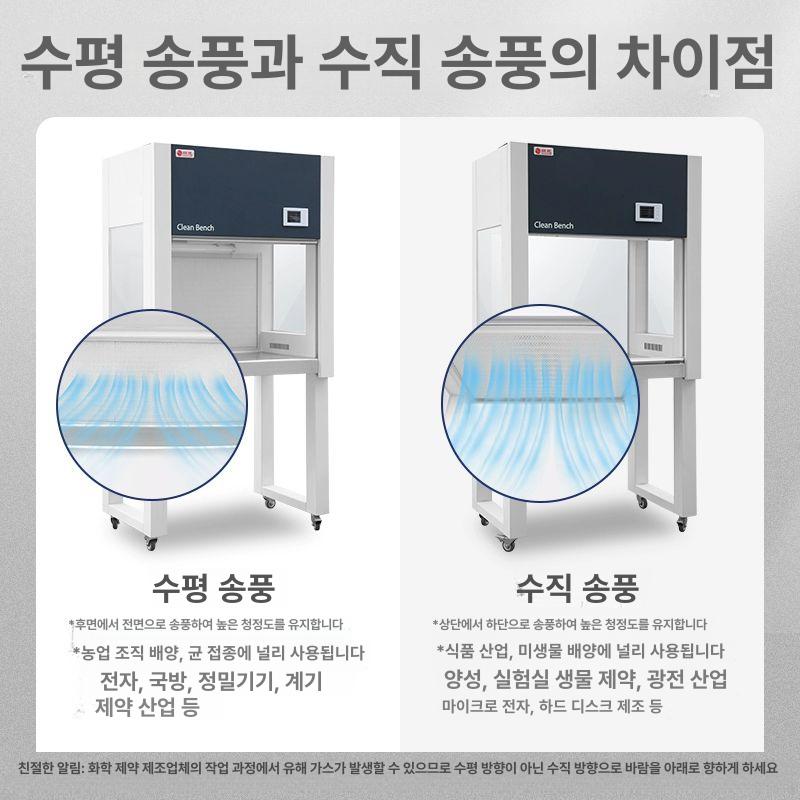 크린벤치 무균 실험대 이동식 무균대 연구실 실험실 탁상 클린벤치 - 상세 이미지 3