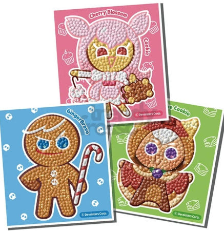 마켓터치드 쿠키런킹덤 쿠키런 프렌즈 스티커 보석십자수 10x11 비즈십자수