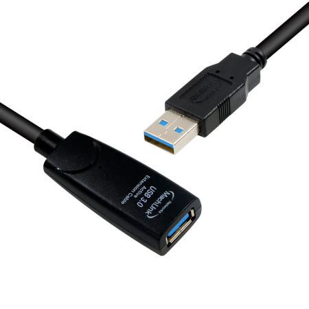 USB 3.0 액티브 리피터 연장 케이블 30M ML-U3R30