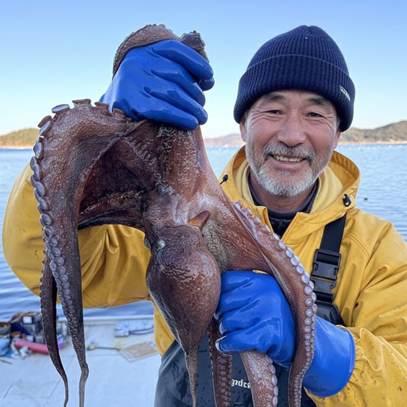 산지직송 돌문어 통영 문어숙회 해산물 1kg, 1개 - 상품 이미지