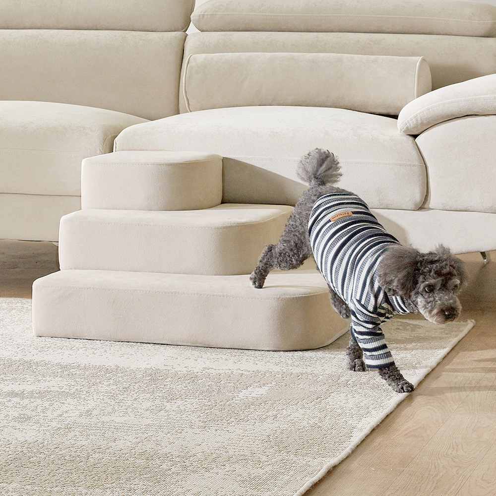 체리쉬 논슬립 강아지 고양이 계단 분리형 발판 펫스텝 3단