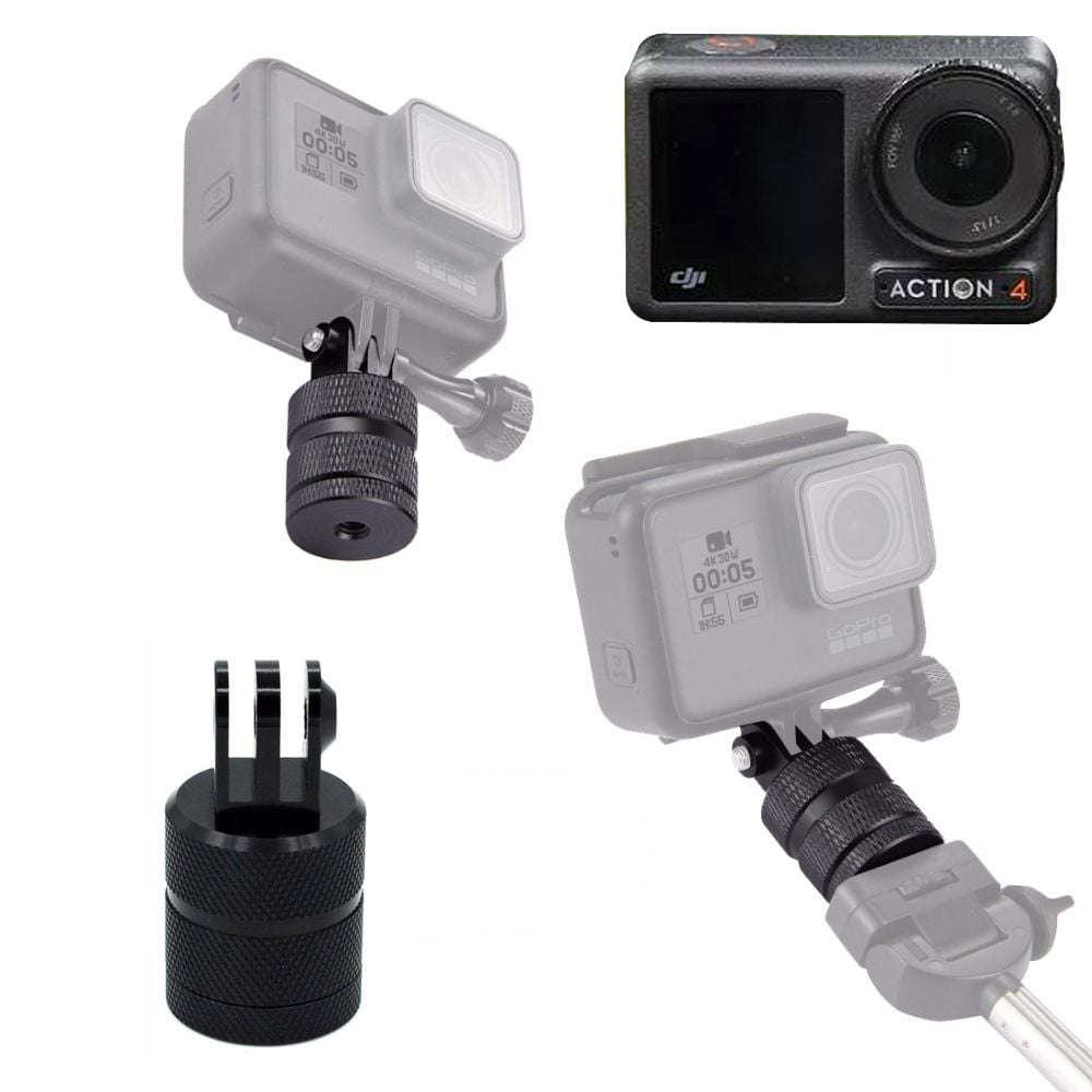 DJI 오즈모 액션 4 호환 360도 회전 삼각대 마운트 - 메인 이미지