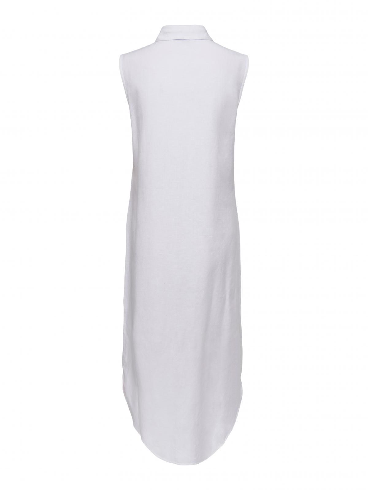 온리 슬리브리스 롱 셔츠 원피스 15269921_4243 WHITE / TOFU - 상세 이미지 4